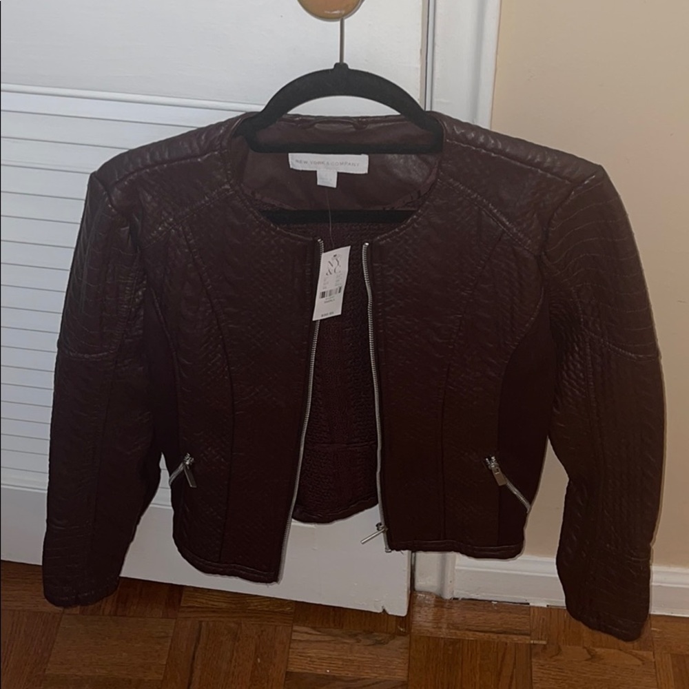 New York & Co Faux Leather Jacket